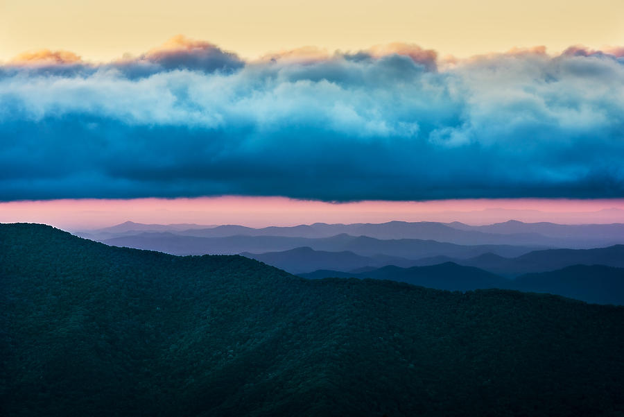 Craggy Pinnacle Dawn 073017-23 : Appalachian Mountains : Will Dickey Florida Fine Art Nature and Wildlife Photography - Images of Florida's First Coast - Nature and Landscape Photographs of Jacksonville, St. Augustine, Florida nature preserves