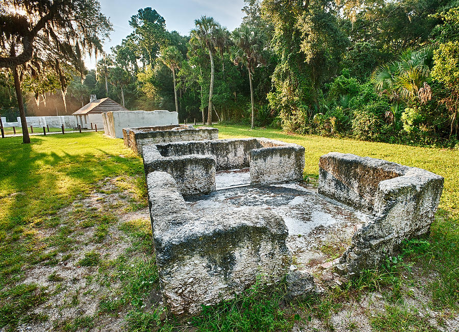 Kingsley Slave Cabins 091413-106 : Landmarks & Historic Structures : Will Dickey Florida Fine Art Nature and Wildlife Photography - Images of Florida's First Coast - Nature and Landscape Photographs of Jacksonville, St. Augustine, Florida nature preserves