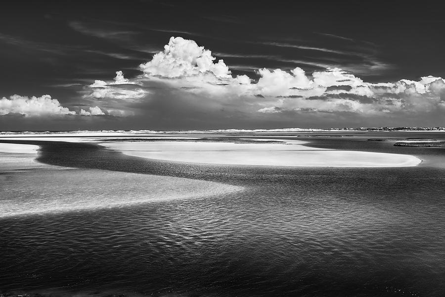 Fort George Inlet  050219-17BW : Black and White : Will Dickey Florida Fine Art Nature and Wildlife Photography - Images of Florida's First Coast - Nature and Landscape Photographs of Jacksonville, St. Augustine, Florida nature preserves