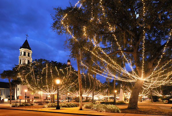 St. Augustine Cathedral Basilica
011611-99 : Panoramas and Cityscapes : Will Dickey Florida Fine Art Nature and Wildlife Photography - Images of Florida's First Coast - Nature and Landscape Photographs of Jacksonville, St. Augustine, Florida nature preserves