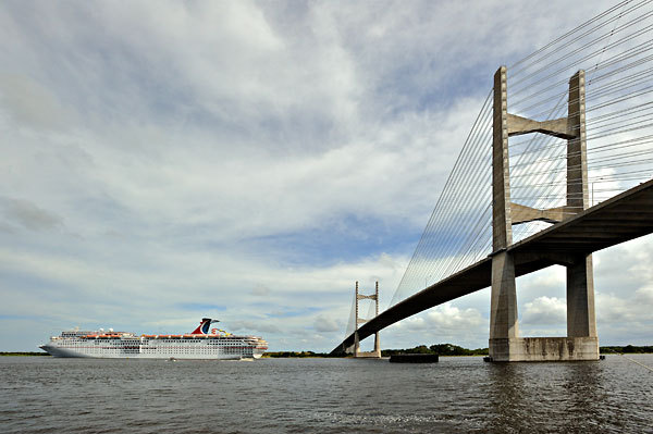 Carnival Fascination at Dames Point
070510-7752 : St. Johns River : Will Dickey Florida Fine Art Nature and Wildlife Photography - Images of Florida's First Coast - Nature and Landscape Photographs of Jacksonville, St. Augustine, Florida nature preserves