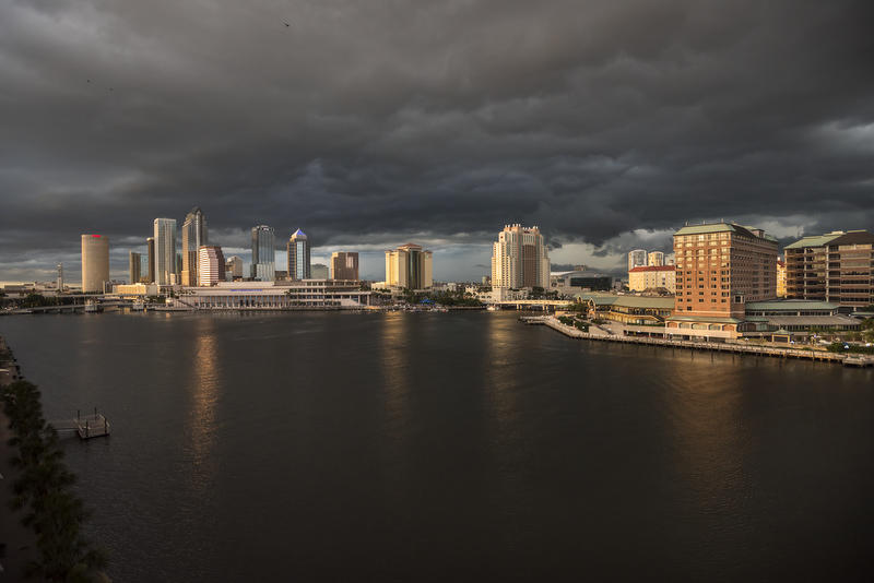 Tampa Skyline 
060115-39 : Panoramas and Cityscapes : Will Dickey Florida Fine Art Nature and Wildlife Photography - Images of Florida's First Coast - Nature and Landscape Photographs of Jacksonville, St. Augustine, Florida nature preserves