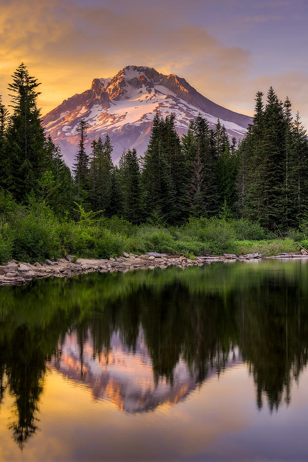 Mt. Hood Mirror Lake
070415-97 : Pacific Northwest  : Will Dickey Florida Fine Art Nature and Wildlife Photography - Images of Florida's First Coast - Nature and Landscape Photographs of Jacksonville, St. Augustine, Florida nature preserves