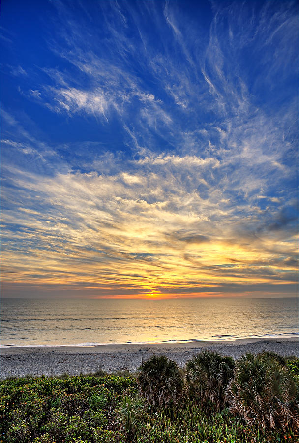 Indialantic Sunrise 032911-334 : Beaches : Will Dickey Florida Fine Art Nature and Wildlife Photography - Images of Florida's First Coast - Nature and Landscape Photographs of Jacksonville, St. Augustine, Florida nature preserves