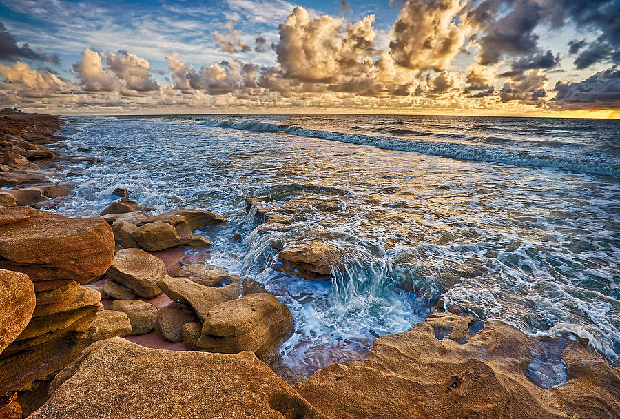 Washington Oaks Sunrise 071512-274 : Beaches : Will Dickey Florida Fine Art Nature and Wildlife Photography - Images of Florida's First Coast - Nature and Landscape Photographs of Jacksonville, St. Augustine, Florida nature preserves