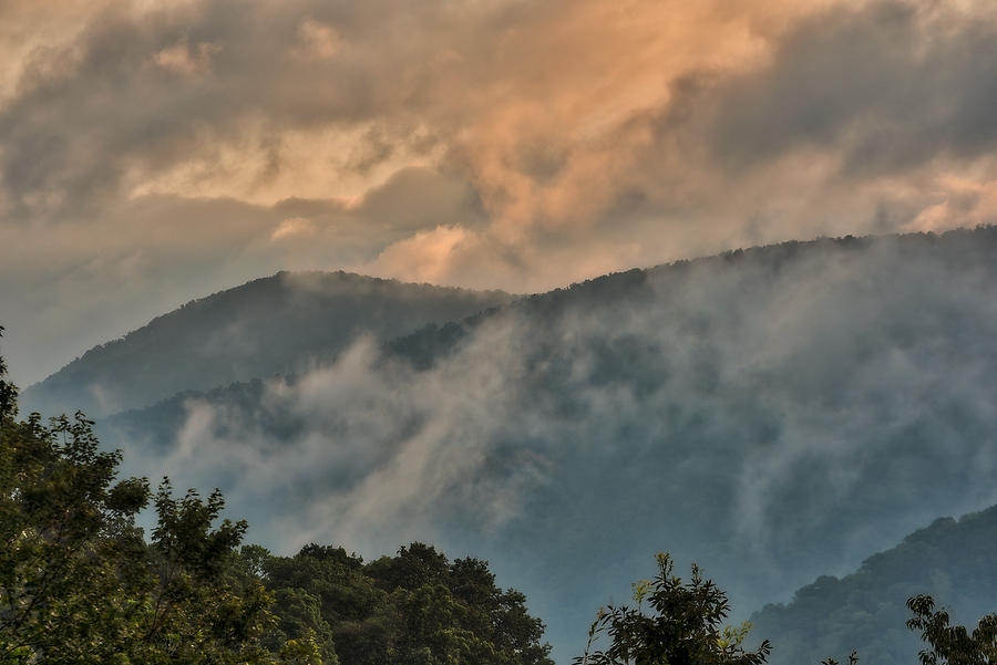 Tanbark Ridge Sunrise 072917-75 : Appalachian Mountains : Will Dickey Florida Fine Art Nature and Wildlife Photography - Images of Florida's First Coast - Nature and Landscape Photographs of Jacksonville, St. Augustine, Florida nature preserves