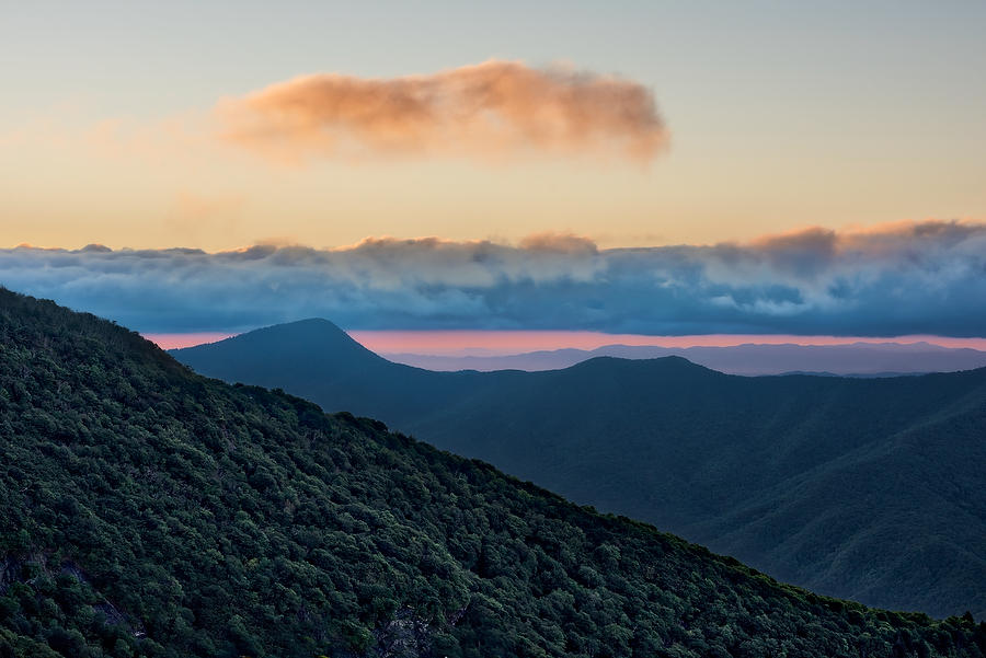 Craggy Pinnacle Dawn 
073017-42 : Appalachian Mountains : Will Dickey Florida Fine Art Nature and Wildlife Photography - Images of Florida's First Coast - Nature and Landscape Photographs of Jacksonville, St. Augustine, Florida nature preserves