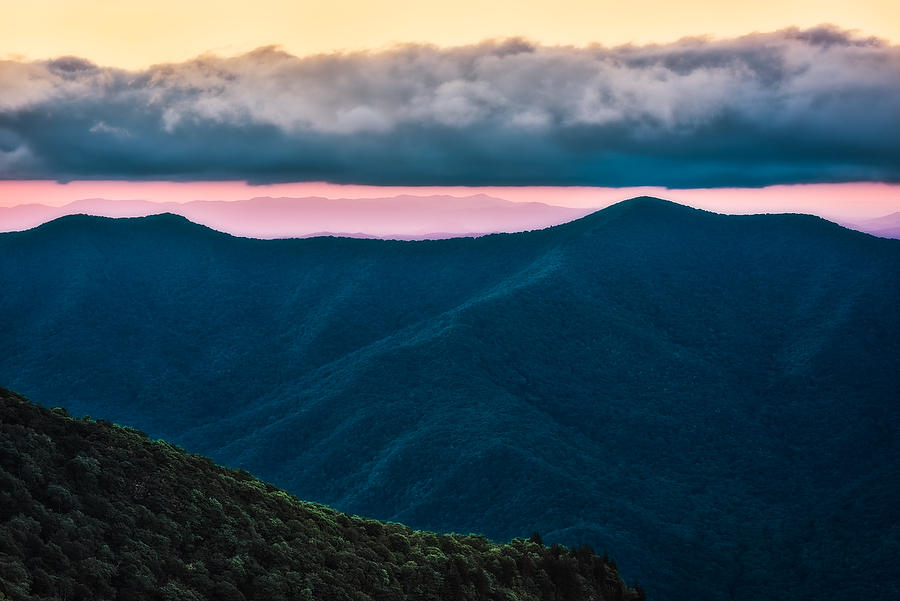 Blue Ridge Dawn
073017-11 : Appalachian Mountains : Will Dickey Florida Fine Art Nature and Wildlife Photography - Images of Florida's First Coast - Nature and Landscape Photographs of Jacksonville, St. Augustine, Florida nature preserves