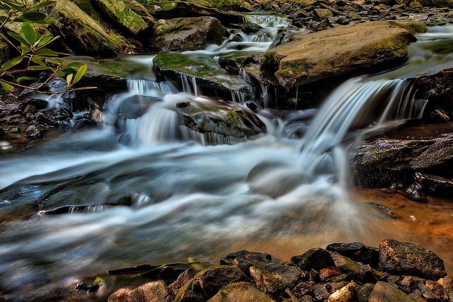 Georgia Mountain Stream 
062616-122 : Appalachian Mountains : Will Dickey Florida Fine Art Nature and Wildlife Photography - Images of Florida's First Coast - Nature and Landscape Photographs of Jacksonville, St. Augustine, Florida nature preserves