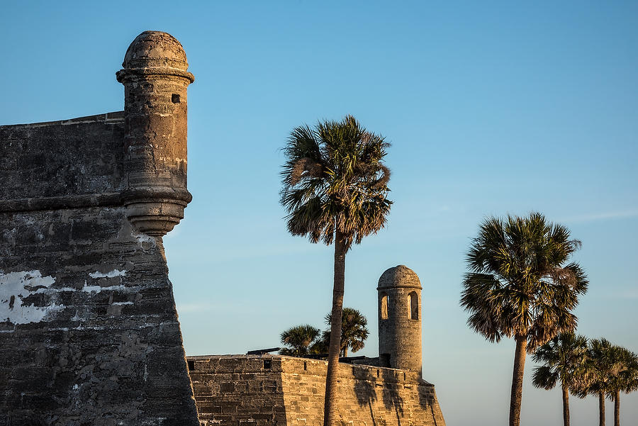Castillo de San Marcos 031117-104 : Landmarks & Historic Structures : Will Dickey Florida Fine Art Nature and Wildlife Photography - Images of Florida's First Coast - Nature and Landscape Photographs of Jacksonville, St. Augustine, Florida nature preserves