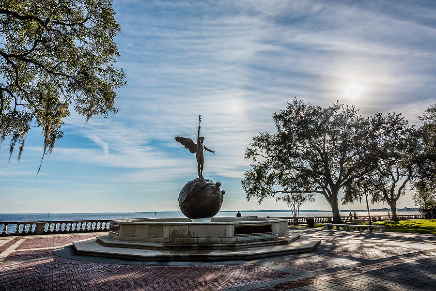 Memorial Park 
012616-6 : Landmarks & Historic Structures : Will Dickey Florida Fine Art Nature and Wildlife Photography - Images of Florida's First Coast - Nature and Landscape Photographs of Jacksonville, St. Augustine, Florida nature preserves