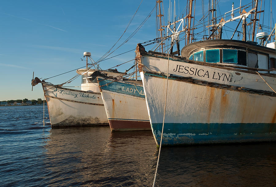 Mayport Shrimp Boats 122208-17 : Waterways and Woods  : Will Dickey Florida Fine Art Nature and Wildlife Photography - Images of Florida's First Coast - Nature and Landscape Photographs of Jacksonville, St. Augustine, Florida nature preserves