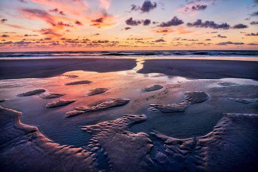 Atlantic Sand Sculpture    051019-82 : Beaches : Will Dickey Florida Fine Art Nature and Wildlife Photography - Images of Florida's First Coast - Nature and Landscape Photographs of Jacksonville, St. Augustine, Florida nature preserves