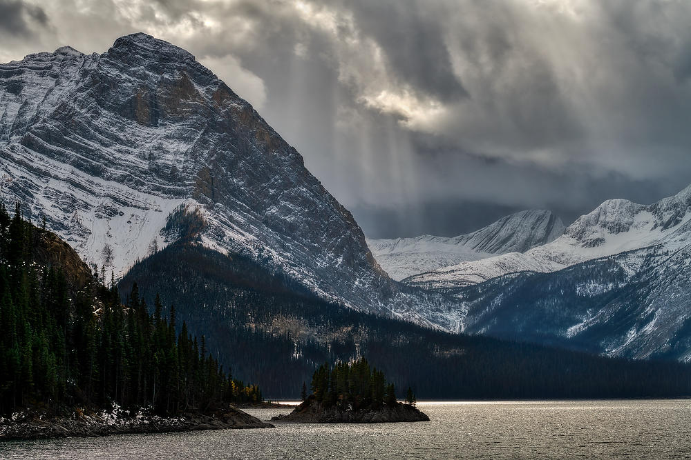 Kananaskis Lake 
100419-748 : Canadian Rockies : Will Dickey Florida Fine Art Nature and Wildlife Photography - Images of Florida's First Coast - Nature and Landscape Photographs of Jacksonville, St. Augustine, Florida nature preserves