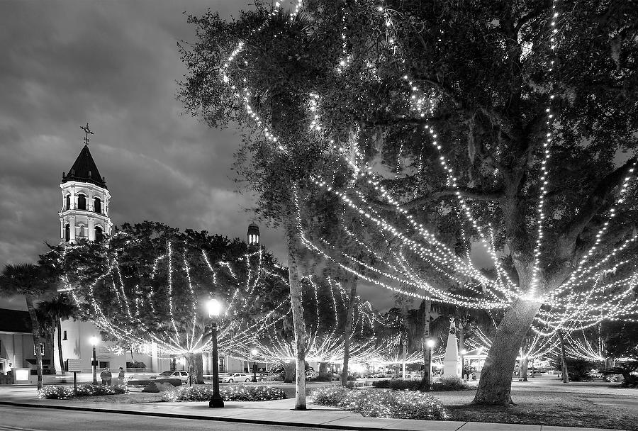St. Augustine Cathedral Basilica 
011611-99BW : Black and White : Will Dickey Florida Fine Art Nature and Wildlife Photography - Images of Florida's First Coast - Nature and Landscape Photographs of Jacksonville, St. Augustine, Florida nature preserves
