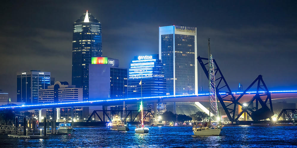 Jacksonville Light Boat Parade
112622-41P : Panoramas and Cityscapes : Will Dickey Florida Fine Art Nature and Wildlife Photography - Images of Florida's First Coast - Nature and Landscape Photographs of Jacksonville, St. Augustine, Florida nature preserves