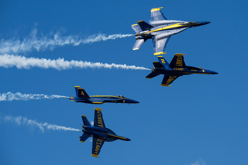 Blue Angels Jacksonville Beach 102023-389 : Landmarks & Historic Structures : Will Dickey Florida Fine Art Nature and Wildlife Photography - Images of Florida's First Coast - Nature and Landscape Photographs of Jacksonville, St. Augustine, Florida nature preserves
