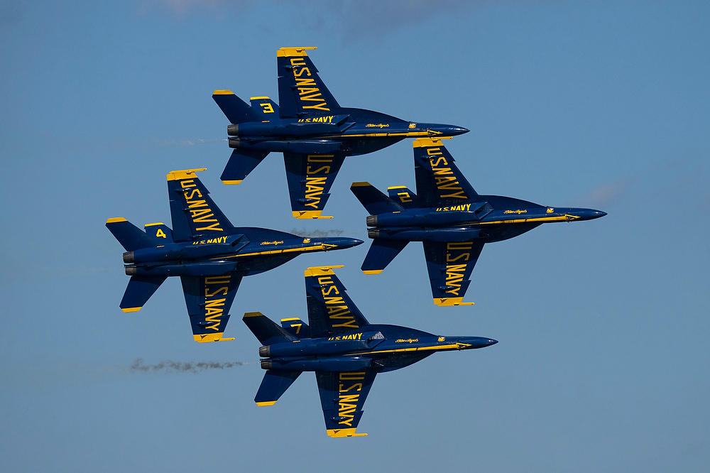 Blue Angels Jacksonville Beach 102023-504 : Landmarks & Historic Structures : Will Dickey Florida Fine Art Nature and Wildlife Photography - Images of Florida's First Coast - Nature and Landscape Photographs of Jacksonville, St. Augustine, Florida nature preserves