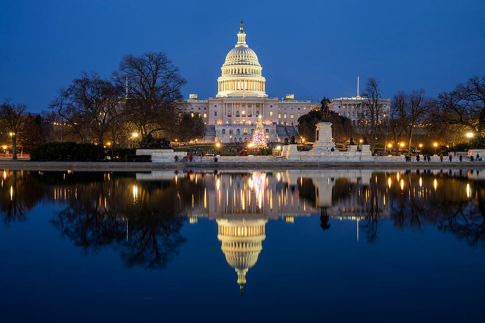 Capitol Christmas Tree 121623-214 : Washington D.C. : Will Dickey Florida Fine Art Nature and Wildlife Photography - Images of Florida's First Coast - Nature and Landscape Photographs of Jacksonville, St. Augustine, Florida nature preserves