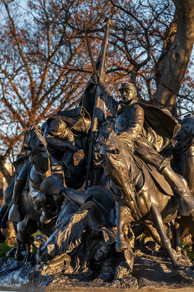 Capitol Civil War Sculpture 121523-118 : Washington D.C. : Will Dickey Florida Fine Art Nature and Wildlife Photography - Images of Florida's First Coast - Nature and Landscape Photographs of Jacksonville, St. Augustine, Florida nature preserves