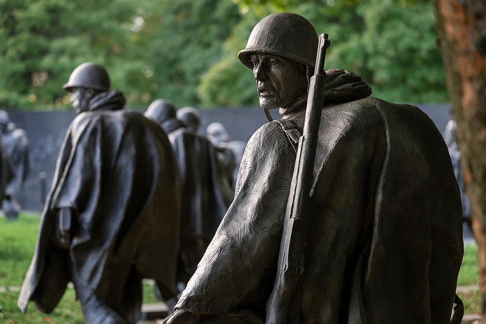 Korean War Memorial 
100923-127 : Washington D.C. : Will Dickey Florida Fine Art Nature and Wildlife Photography - Images of Florida's First Coast - Nature and Landscape Photographs of Jacksonville, St. Augustine, Florida nature preserves