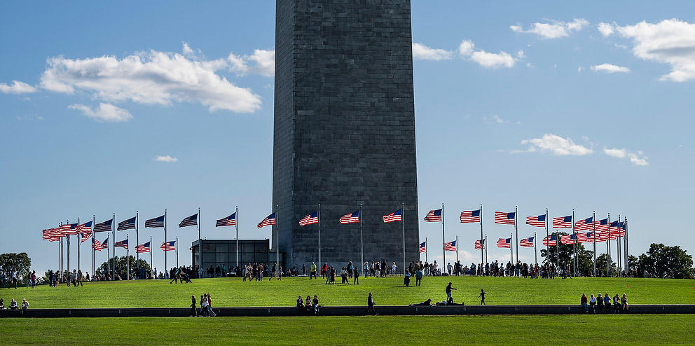 Washington Monument 100723-39P : Washington D.C. : Will Dickey Florida Fine Art Nature and Wildlife Photography - Images of Florida's First Coast - Nature and Landscape Photographs of Jacksonville, St. Augustine, Florida nature preserves