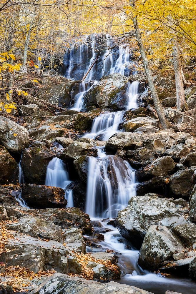 Dark Hollow Falls 
102024-185 : Shenandoah : Will Dickey Florida Fine Art Nature and Wildlife Photography - Images of Florida's First Coast - Nature and Landscape Photographs of Jacksonville, St. Augustine, Florida nature preserves