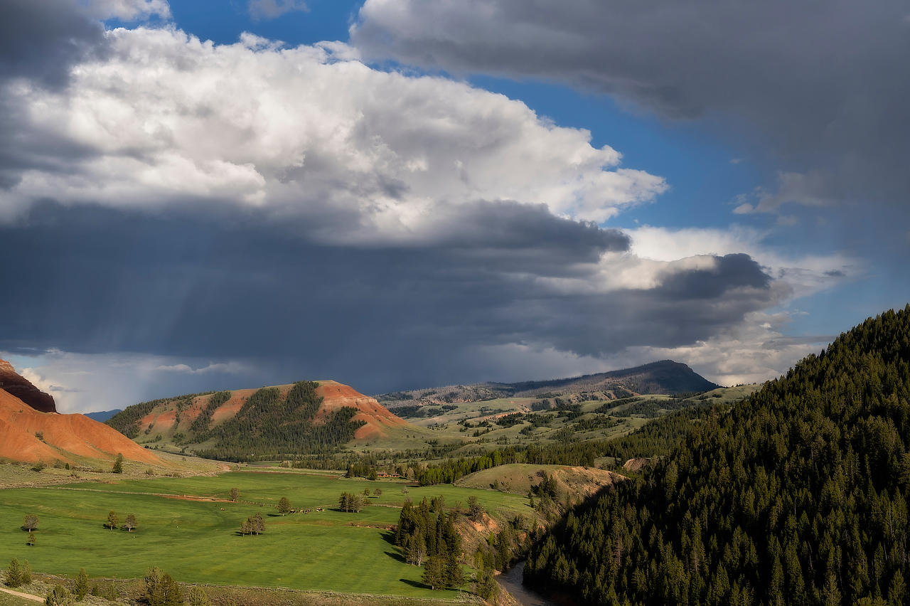 Gros Ventre Hills 
052825-1207 : Wyoming : Will Dickey Florida Fine Art Nature and Wildlife Photography - Images of Florida's First Coast - Nature and Landscape Photographs of Jacksonville, St. Augustine, Florida nature preserves