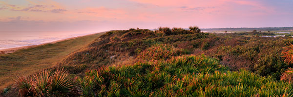 Red Dawn at Guana
101808-P : Panoramas and Cityscapes : Will Dickey Florida Fine Art Nature and Wildlife Photography - Images of Florida's First Coast - Nature and Landscape Photographs of Jacksonville, St. Augustine, Florida nature preserves